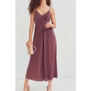 Strappy Backless Silence + Noise Culotte Jumpsuit